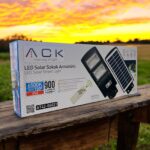 ACK AT42-06031 60W 6500K Beyaz Led Solar Sokak Armatürü