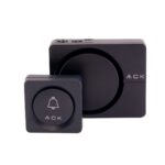 ACK 32 Melodili Uzaktan Kumandali Zil Siyah - Görsel 2