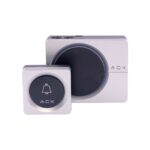 ACK 32 Melodili Uzaktan Kumandali Zil Gri/Siyah - Görsel 2