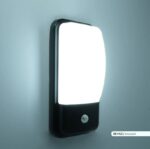 ACK 20W Sensörlü Led Duvar Apliği Siyah 6500K Ip44 AH07-05431 - Görsel 2