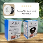 ACK 3W Beyaz 3000K Sıva Altı Led Spotlıght AH06-00100