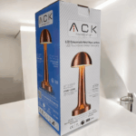 ACK 2W Copper Gövde Ledli Dokunmatik Dimli Masa Lambası AF11-00297