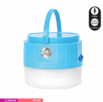 ACK Şarjlı Dokunmatik 2 Kademeli Blue Gövde Fenerli Led Lamba 7500K 8W Ip20 AC04-00130 - Görsel 2