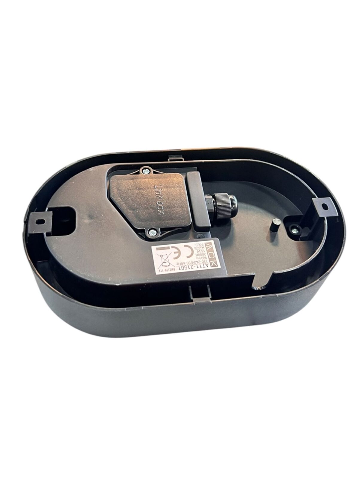 ACK 15W 3000K Sıva Üstü Armatür Siyah Gövde AT11-21501 - Görsel 4