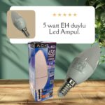 ACK 5W 220-240V E14 6500K Mum Led Ampul AA09-00513
